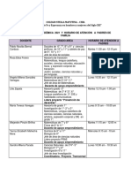 Asignaci N Acad Mica 2021 y Horario de Atenci N A Padres de Familia