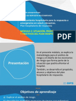 Plan de Riesgos Marco de Respuesta Multiamenaza: Modulo 2