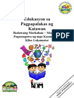 Pe1 - q2 - Mod2 - Pagsasagawa NG Mga Kasanayang Kilos Lokomotor