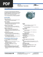 General Specifications: YTA110 Temperature Transmitter