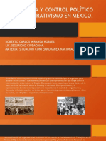 2.2economía y Control Político Corporativismo en México.