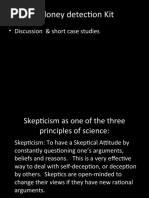 Baloney Detection Kit: - Discussion & Short Case Studies