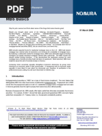 MBS Basics: Nomura Fixed Income Research