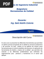 Introduccion Herramientas de Calidad 2021