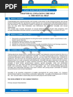 Chapter Ii: Unpacking The Self A. The Sexual Self: Study Guide For Module No. 7