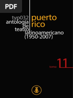 Antología de Teatro Puerto Rico