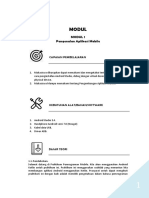 Modul 1 Praktikum Pemrograman Mobile