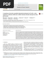 Mesoporous Silica Photoanode