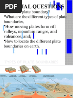 Plate Boundaries