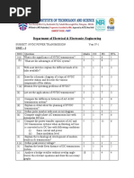 Department of Electrical & Electronics Engineering: Unit - I