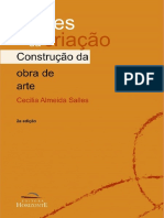 Redes Da Criacao - A Construcao Da Obra de - Salles, Cecilia