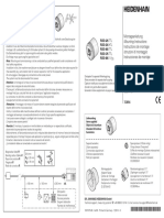 Heidenhain ROD 426 436 466 476 486 Montageanleitung Mounting Instructions