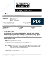 Material Safety Data Sheet