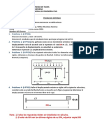 Prueba de Entrada 2020 I