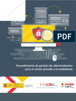 Incibe-Cert Gestion Ciberincidentes Sector Privado