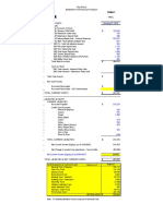 Church Budget Template (Advanced) (Spanish)