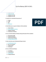 MCQs History (EDU-01205) - Final