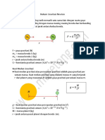 Soal Dan Pembahasan Hukum Gravitasi Newton