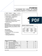 STC6NF30V: N-CHANNEL 30V - 0.020 - 6A Tssop8 2.5V-Drive Stripfet™ Ii Power Mosfet