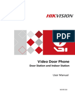 Video Door Phone: Door Station and Indoor Station