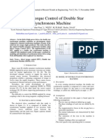 Direct Torque Control of Double Star Synchronous Machine