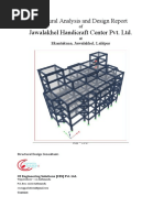 Jawalakhel Handicraft Center Pvt. LTD.: Structural Analysis and Design Report