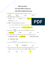 Calculas MCQ'S