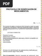 Protocolo de Dosificación de Medicamentos