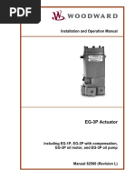 Installation and Operation Manual: EG-3P Actuator