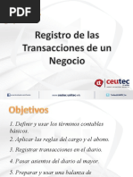 Registro de Las Transacciones de Un Negocio