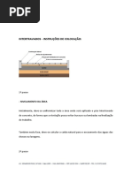 Instruções de Pavimentação Paver