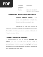 Demanda de Mejor Derecho de Propiedad