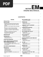 Engine Mechanical: Section