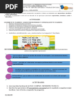 Entrega 7 Competencias Lectoras Grado 9º Mes de Agosto