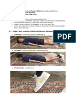 Fitt 1 Module 4 Anatomical Positions and Movement Warm Up and Cool Down