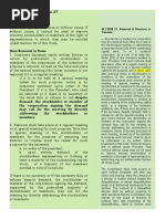 Section 27 I. Provision Breakdown: SECTION 27. Removal of Directors or Trustees