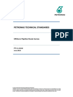 Petronas Technical Standards: Offshore Pipeline Route Survey