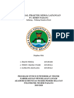 Proposal Praktek Kerja Lapangan