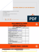 Orden Logico para La Construccion Del Plan de Negocio.