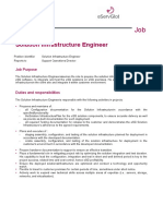 eSGHR - JD - Solution Infrastructure Engineer - EN00.01