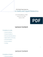 6 - Breakdown in Solid and Liquid Dielectric