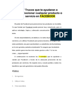 7 Trucos para Vender en Facebook