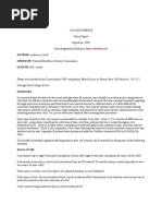 AUTHOR: Andrews, Lori B. ISSUED-BY: National Bioethics Advisory Commission LENGTH: 8612 Words