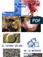 Parte I. Estado de La Materia. Estado Sólido