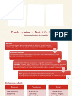 Conceptos Fundamentos Nutrición Humana