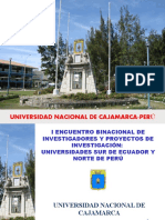 8 Universidad Nacional de Cajamarca Peru