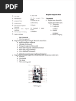 Bagian Bagian Theodolit Dan Fungsinya