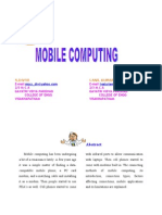 Mobile Computing