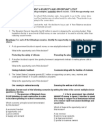 @assignment 4-Scarcity and Opportunity Cost