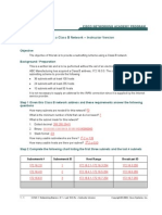 Lab 10.3.5c Subnetting A Class B Network - Instructor Version